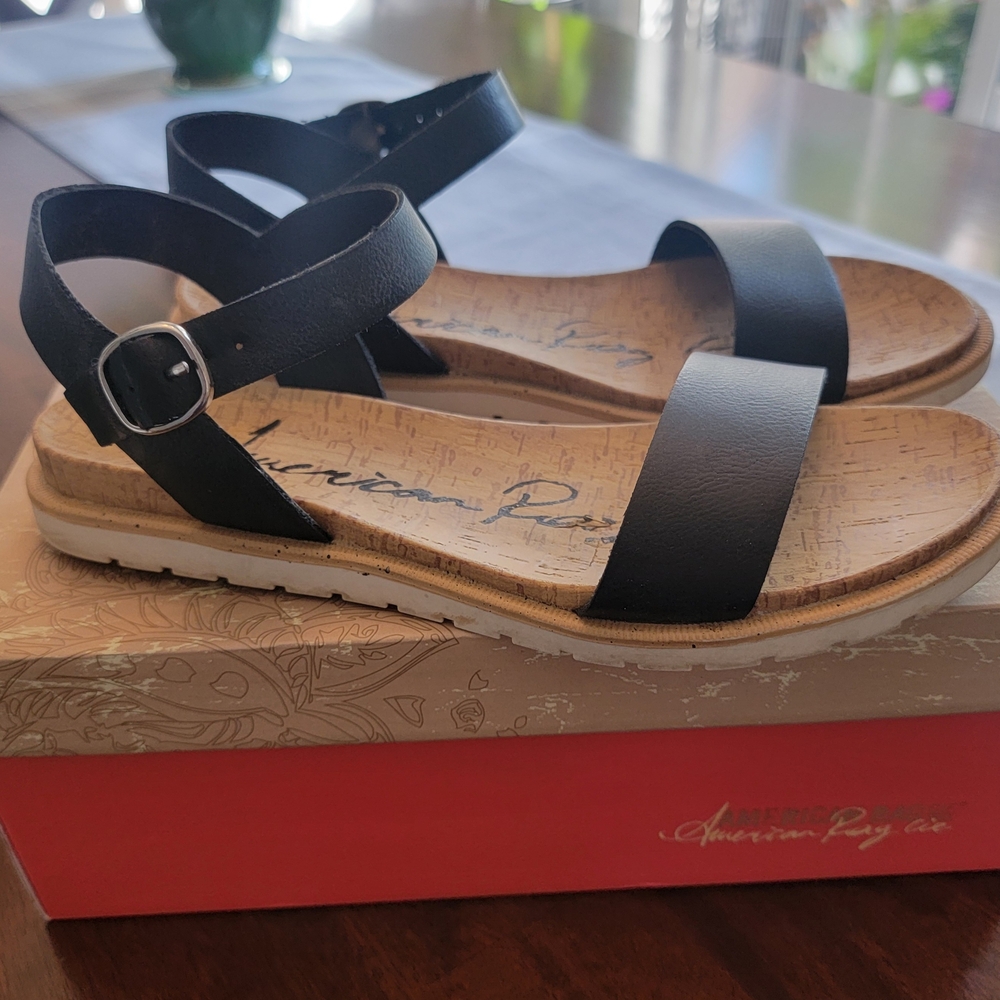 American Rag Black Sandals for Women